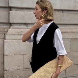 White cotton COS oversized t shirt new no tags